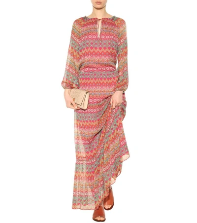 Shop Diane Von Furstenberg Parry Printed Silk Blouse In Coromaedel Multi