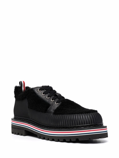 Shop Thom Browne All-terrain Ankle Boots In Black