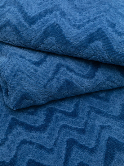 Z字形图案毛巾套装