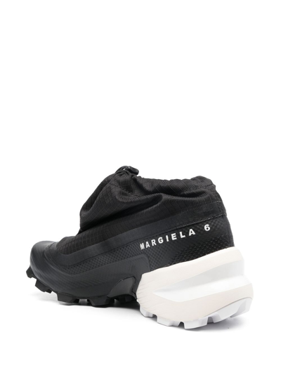 Mm6 Maison Margiela Mm6 X Salomon Cross Low Snea In Black | ModeSens