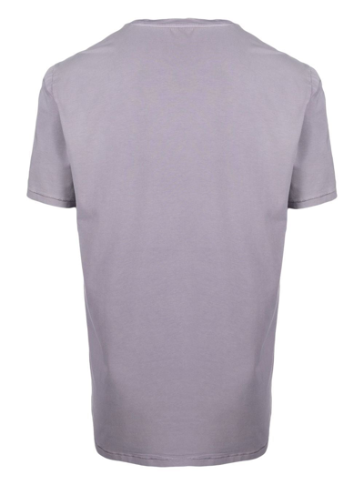 Shop Paige Kairo Faded Short-sleeve T-shirt In Purple