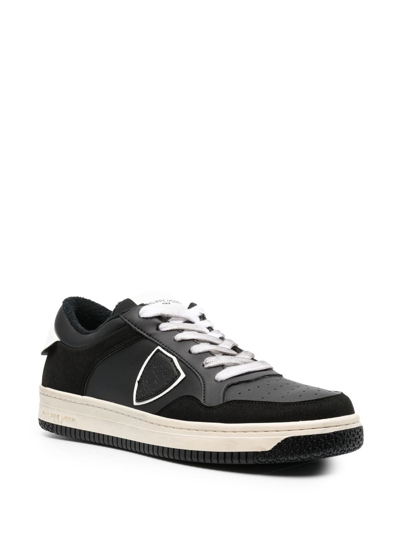Philippe Model Lyon Ble Low-top Sneakers In Black