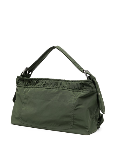 Shop Molly Goddard Rumi Shoulder Bag In Green