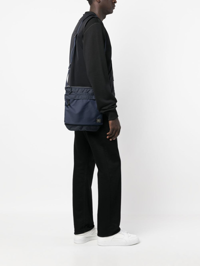 Porter-yoshida & Co Force Shoulder Bag In Blue
