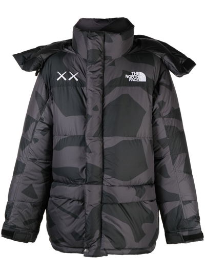 The North Face Tnf X Kaws Retro 1994 Himalayan Hooded Down Parka In Black |  ModeSens
