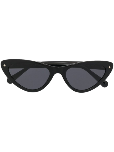 Shop Chiara Ferragni Cf7006/s Cat-eye Sunglasses In Black