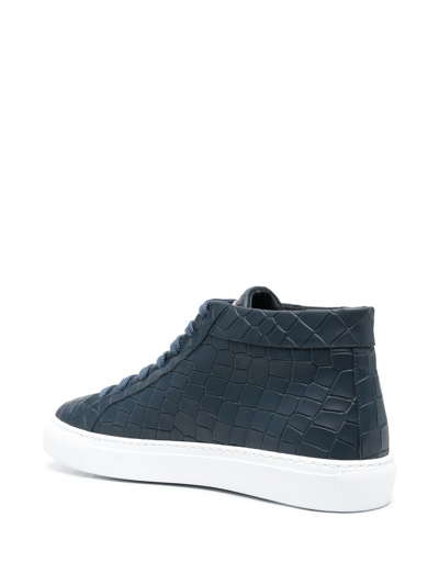 Shop Hide & Jack Essence High-top Sneakers In Blue