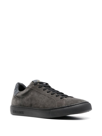 Hide & Jack Oil Low-top Sneakers In Grey