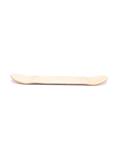 Blue Sky Inn Logo-print Skate Deck In Neutrals