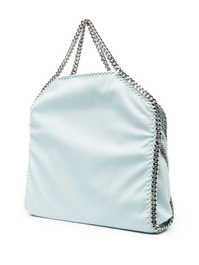 Shop Stella Mccartney Falabella Shoulder Bag In Blue