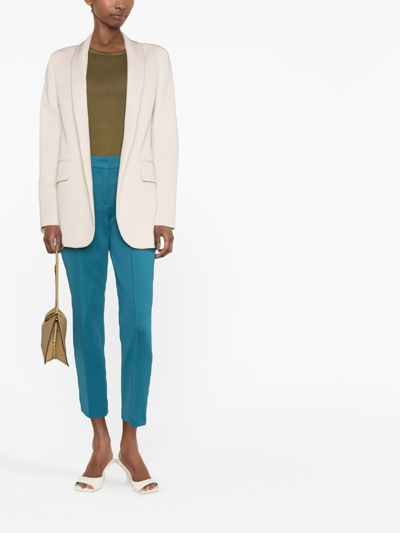 Blanca Vita Open-front Blazer In Neutrals