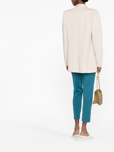 Blanca Vita Open-front Blazer In Neutrals