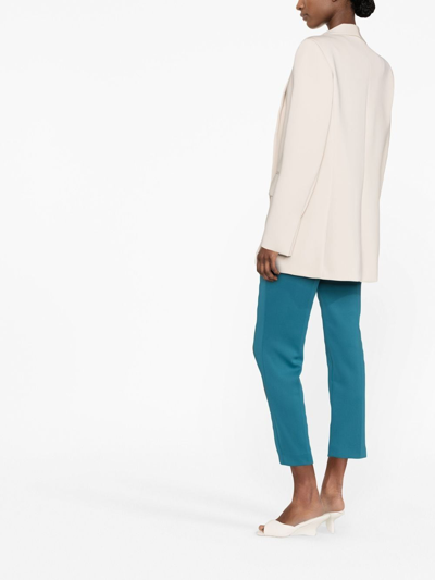 Blanca Vita Open-front Blazer In Neutrals