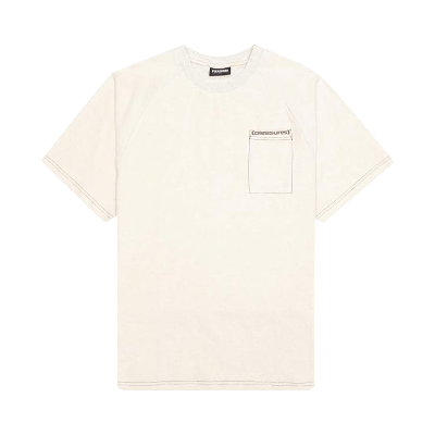 Pre-owned Pleasures Vulgar Raglan Shirt 'natural' In Tan