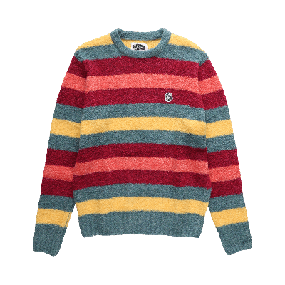 Pre-owned Billionaire Boys Club Levels Sweater 'pineneedle' In Multi-color