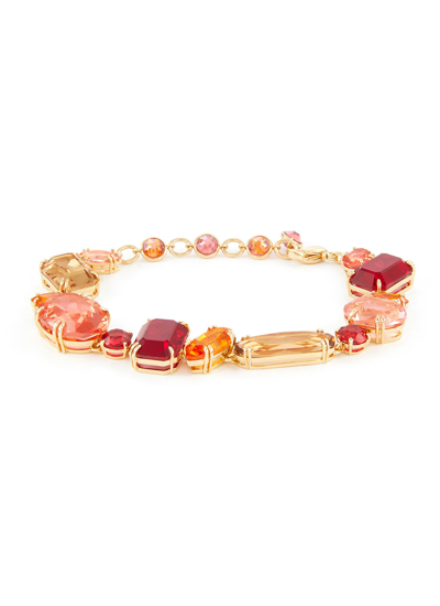 Shop Swarovski ‘gema' Multi Cut Crystal Bracelet In Multi-colour