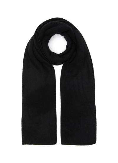 Shop Lisa Yang 'oslo' Cashmere Knit Scarf In Black