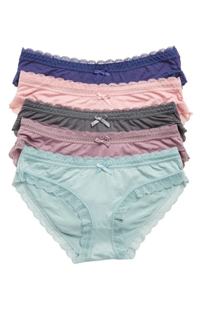 Shop Honeydew Intimates 5-pack Kira Hipster Underwear In Fashion 5
