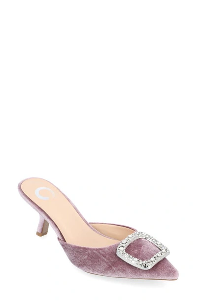 Shop Journee Collection Rishie Pump In Lilac