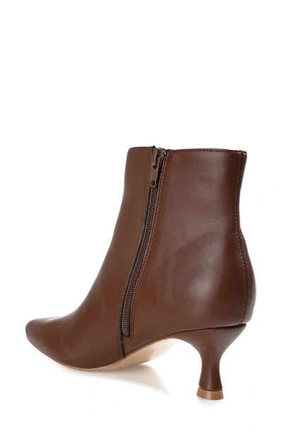 Journee Collection Tru Comfort Kelssa Bootie In Brown