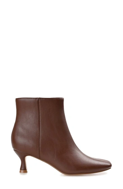 Journee Collection Tru Comfort Kelssa Bootie In Brown