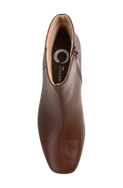 Journee Collection Tru Comfort Kelssa Bootie In Brown