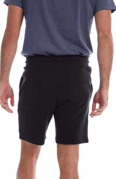 Px Bo Ottoman Elastic Waist Short In Black