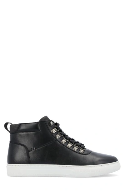 Vance Co. Ortiz High Top Sneaker In Black