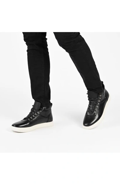 Vance Co. Ortiz High Top Sneaker In Black