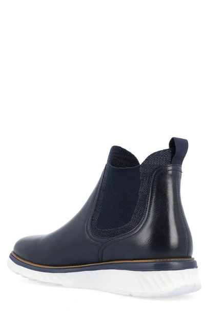 Vance Co. Hartwell Chelsea Boot In Navy