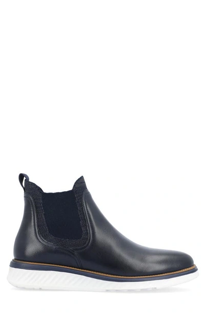Vance Co. Hartwell Chelsea Boot In Navy