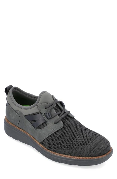 Shop Vance Co. Claxton Knit Sneaker In Grey