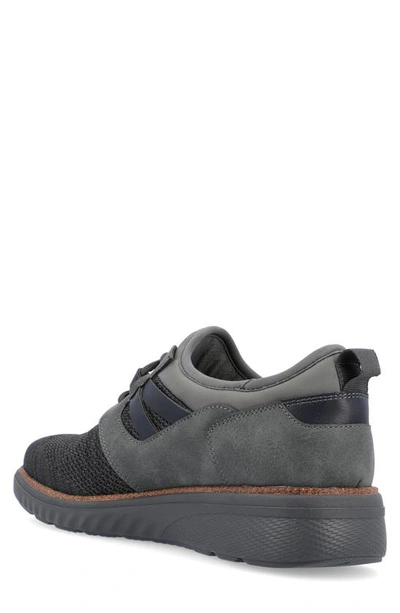 Vance Co. Claxton Knit Sneaker In Grey