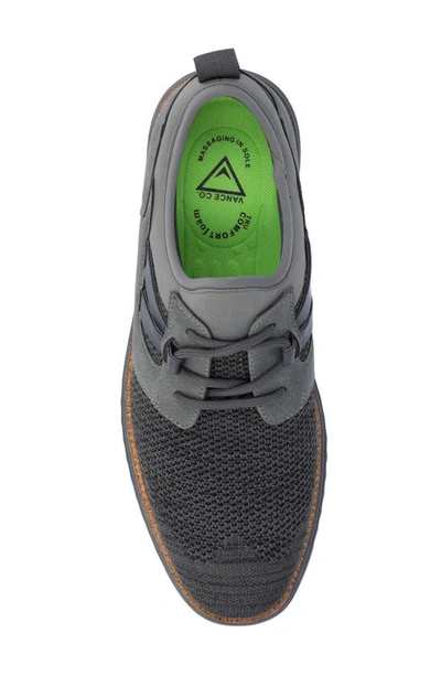 Vance Co. Claxton Knit Sneaker In Grey