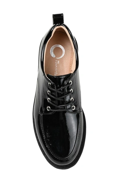 Journee Collection Collection Women's Tru Comfort Foam Wide Width Zina Flat In Black