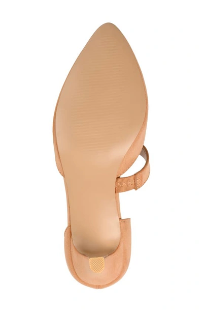 Shop Journee Collection Tillis D'orsay Pump In Tan