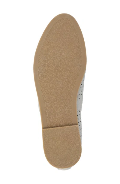 Journee Collection Journee Lucie Perforated Flat Loafer In Grey
