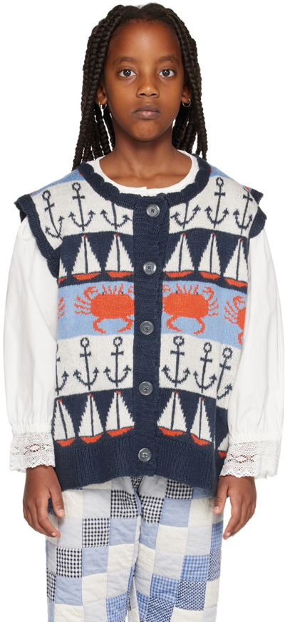 Fish & Kids Navy Sailor Vest | ModeSens