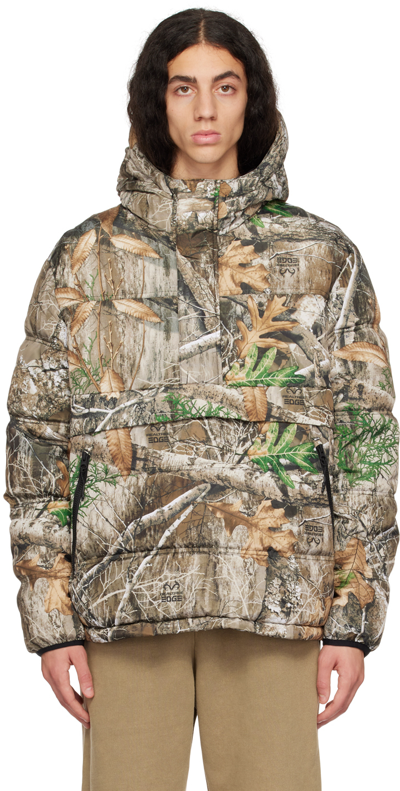 The Very Warm Brown Realtree Edge® Edition Anorak Puffer Jacket In Rt Camo  | ModeSens
