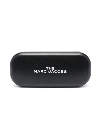 Marc Jacobs J Marc Rectangular Sunglasses In Black
