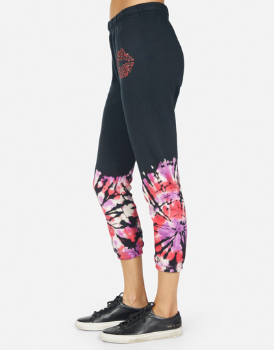 Lauren Moshi Alana Ruby Lip In Onyx/ Ruby Tie Dye