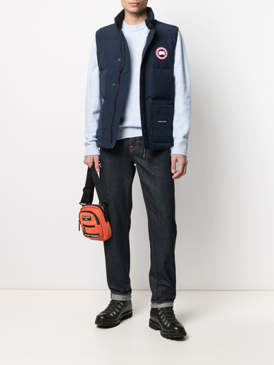 Shop Canada Goose Freestyle Down Waistcoat In Blue