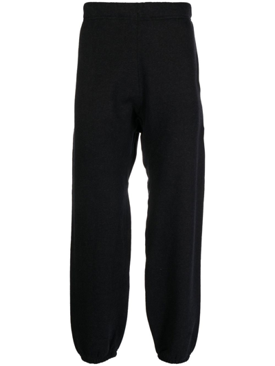 Shop Snow Peak Recycled Cotton Sweatpants In Black