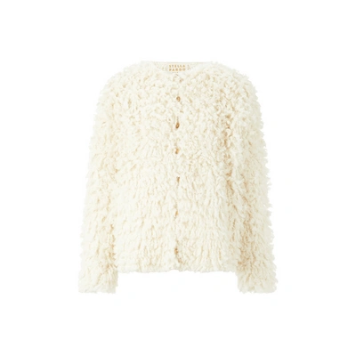 Shop Stella Pardo Barthelemy Alpaca Jacket In Beige