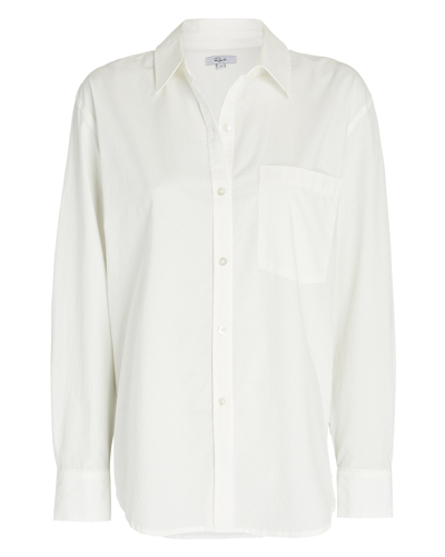 Shop Rails Arlo Poplin Button-down Shirt In White