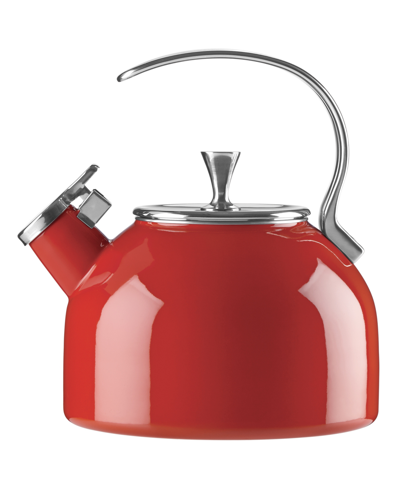 Shop Kate Spade Make It Pop Kettle In Red