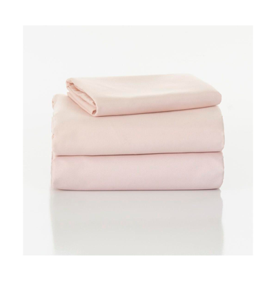 Shop Ocm 3-piece Microfiber College Dorm Bed Sheet Set In Twin Xl In Millennial Pink