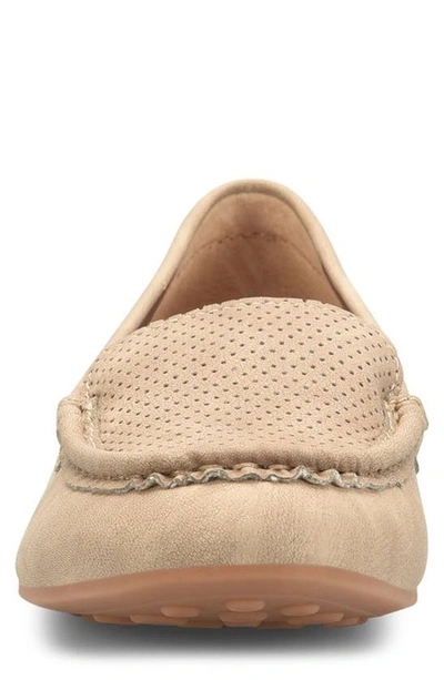 B O C Jana Moccasin Loafer In Taupe Nubuck