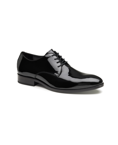 Shop Johnston & Murphy Men's Gavney Plain Toe Dress Shoes Men's Shoes In Black