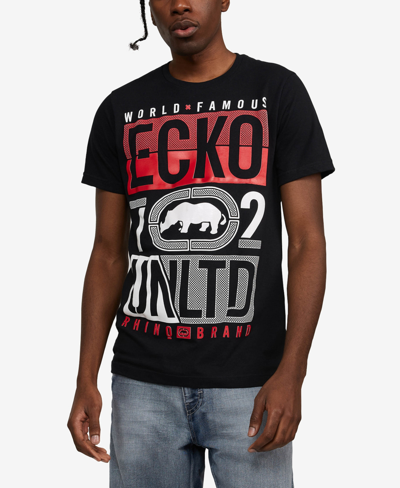 Ecko Unltd Men's Mandated Graphic T-shirt In Black | ModeSens
